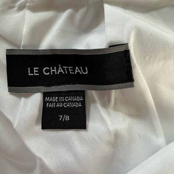 Le Chateau Black and White Floral Pencil Skirt - Picture 5 of 5